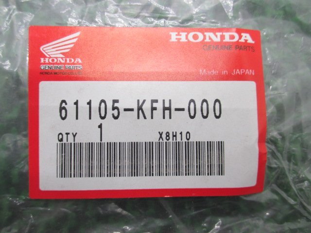 リード100 Fフェンダーデカール 61105-KFH-000 在庫有 即納 ホンダ 純正 新品 バイク 部品 車検 Genuine_61105-KFH-000