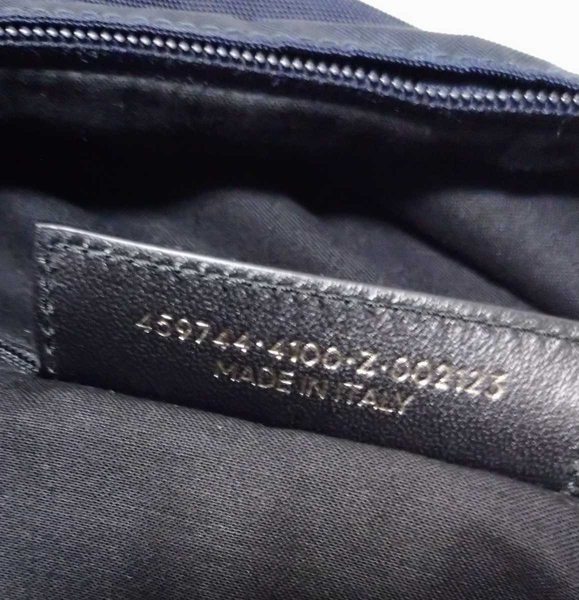 バレンシアガ バックパック 100周年記念キャンペーンロゴ刺繍 紺