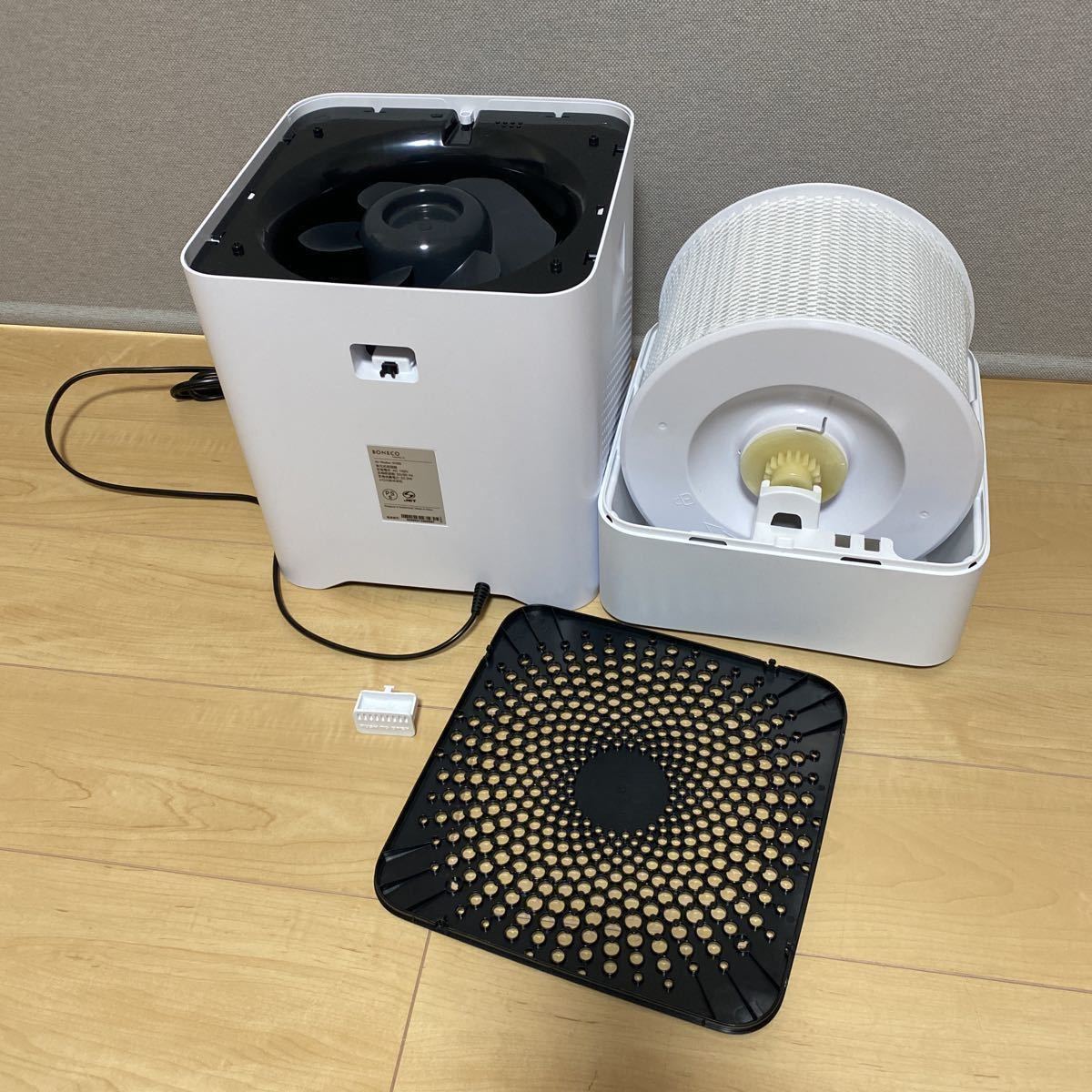 展示保証付き☆BONECO HEALTHY AIR 気化式加湿器 W200 [大容量4.5L/10