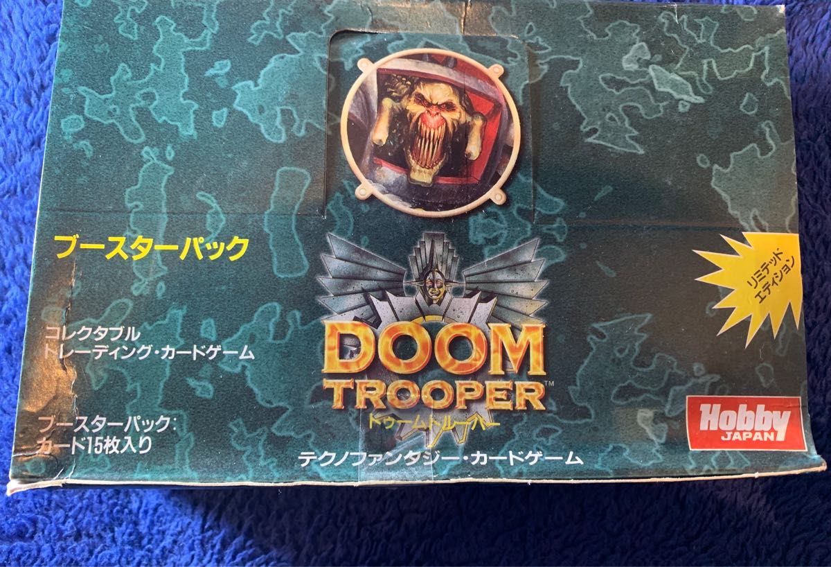 DOOM TROOPER ドゥームトルーパー ブースターパック ホビージャパン HOBBY Japan 1BOX 未開封品 