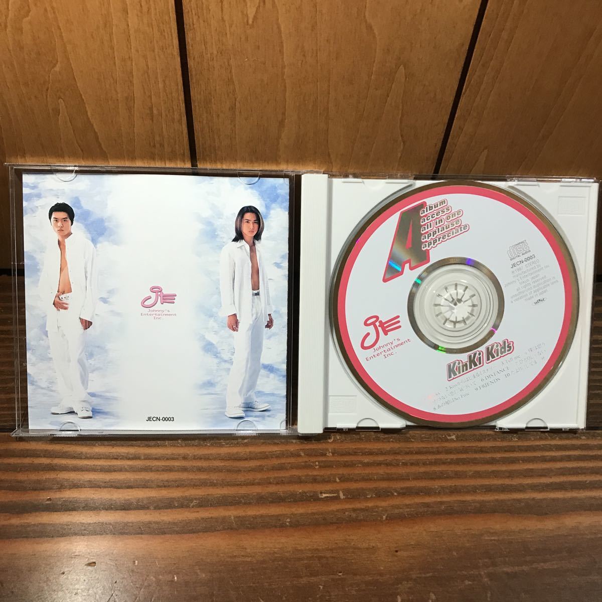 【初回限定 セット・パッケージ カレンダー付】Kinki Kids A album アルバム 硝子の少年_画像4