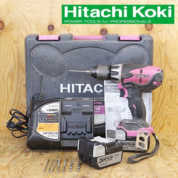 ランキング2022 木工 大工 ドライバドリル 振動 14.4V DV14DSL コードレス振動ドライバドリル 【新潟発】日立 建築 HITACHI 中古 工具 電動 ネジ締 穴あけ 本体 ランキング2022 木工 大工 ドライバドリル 振動 14.4V DV14DSL コードレス振動ドライバドリル 【新潟発】日立 建築 HITACHI 中古 工具 電動 ネジ締 穴あけ 本体