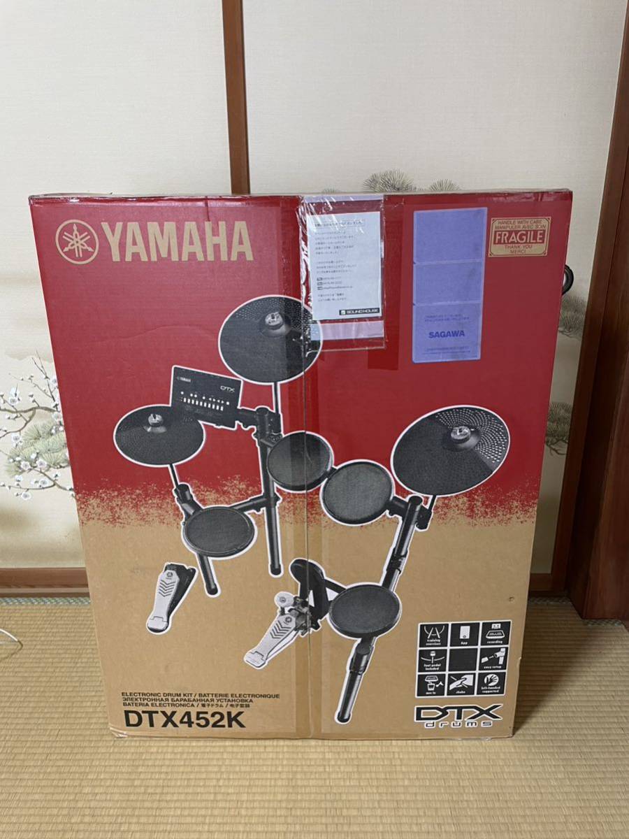 未開封品】YAMAHA 電子ドラム DTX452K ホビー、カルチャー 楽器、器材