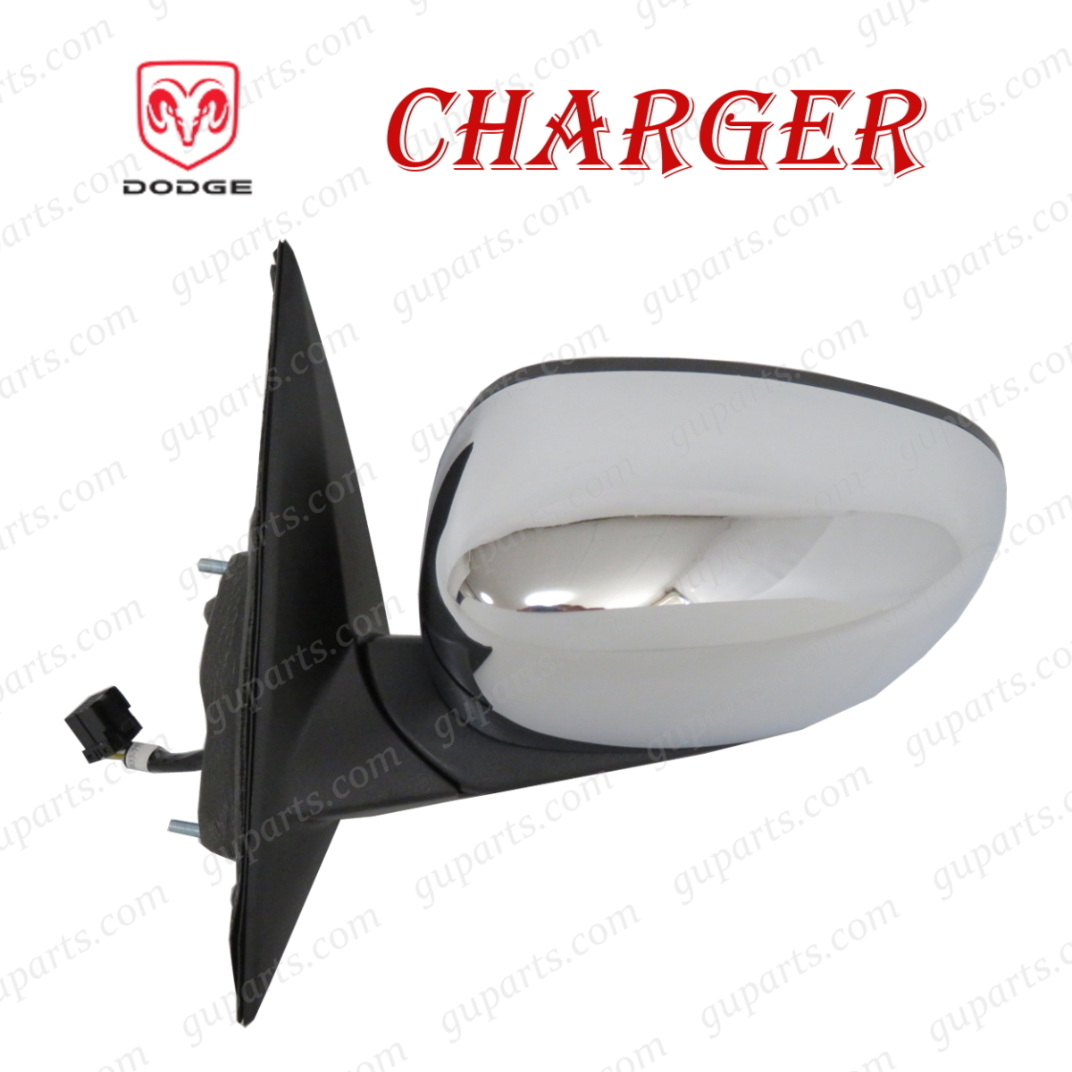  Dodge Charger 2006~2010 left door mirror heater attaching power mirror manual storage chrome plating 4806871AK 4806871AI