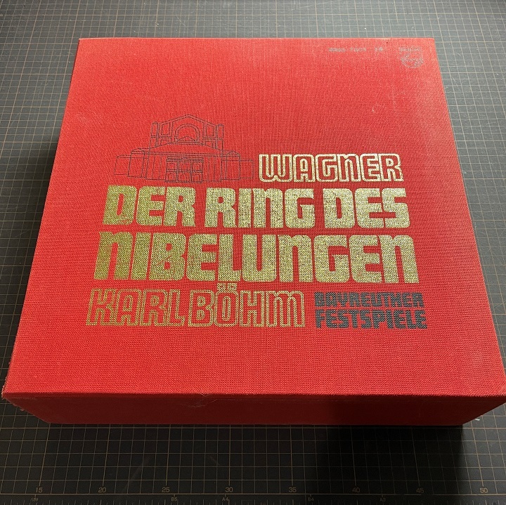 16枚組 ベーム バイロイト祝祭管 ワーグナー ニーベルングの指環 全曲 国内盤 愛蔵家ナンバリング入り 豪華LP Box ビルギット・ニルソン_画像1