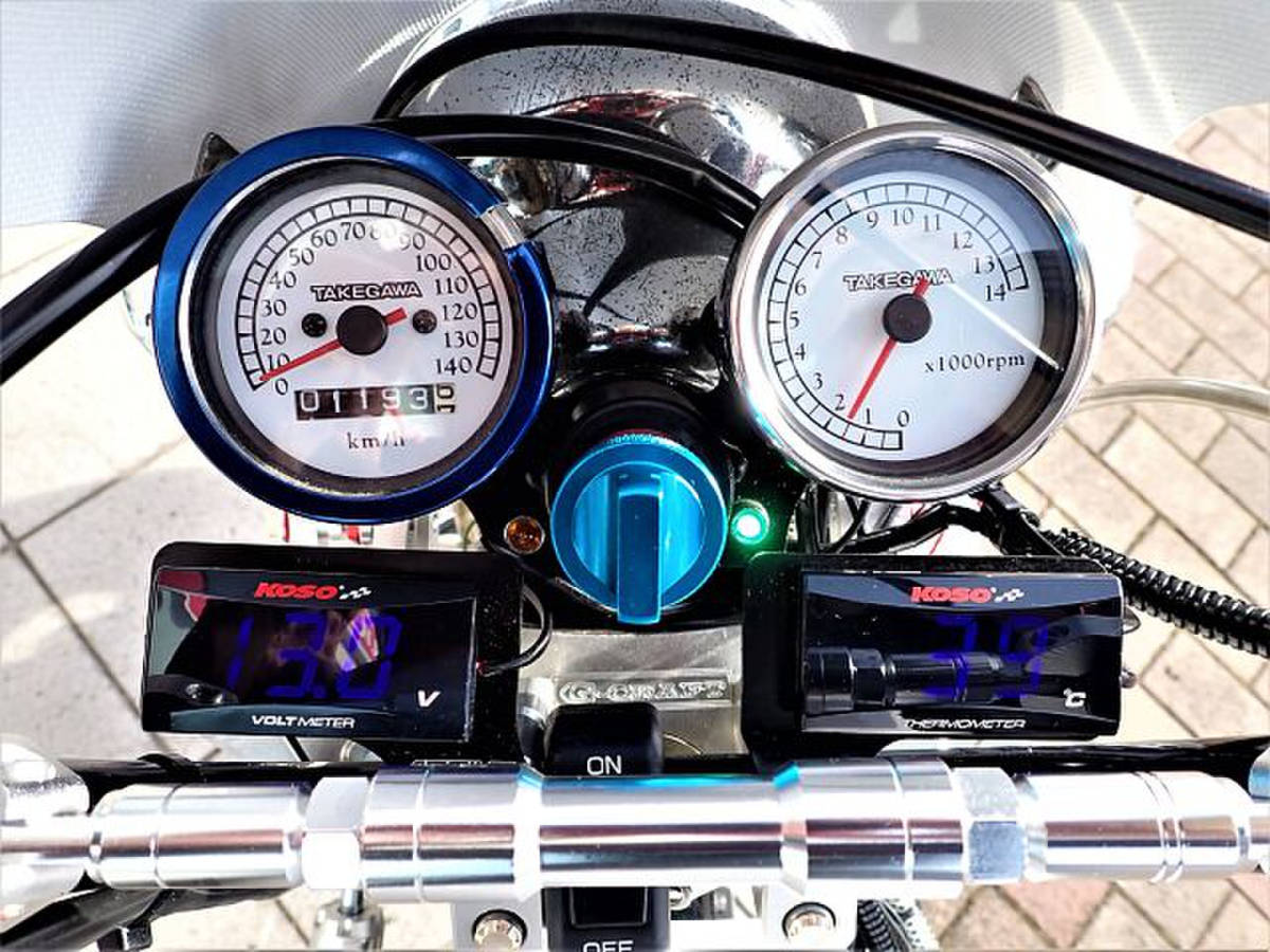 CB750four CB750K スピード&タコメーターセット 検,Z1,Z2,KZ,GT,GS,H2