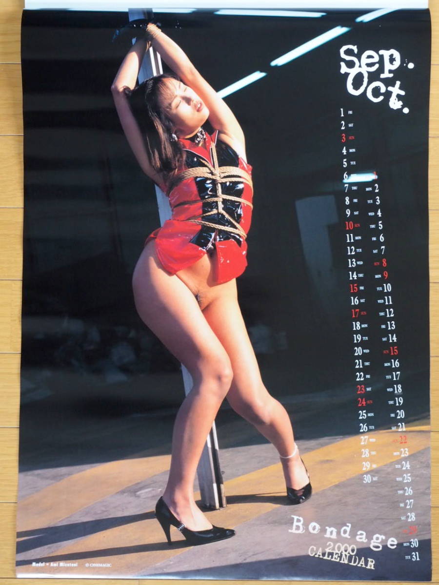 2000年 BONDAGE カレンダー 未使用保管品