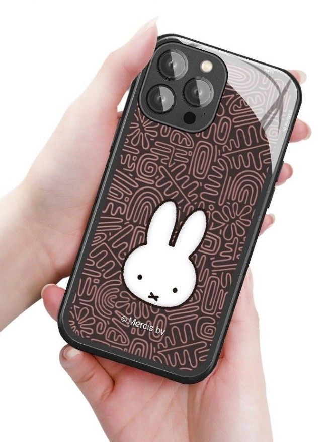 【日本未発売】新品★ミッフィー × MIPOW★iPhone 13 ケース 古代美術 赤  iPhoneケース miffy