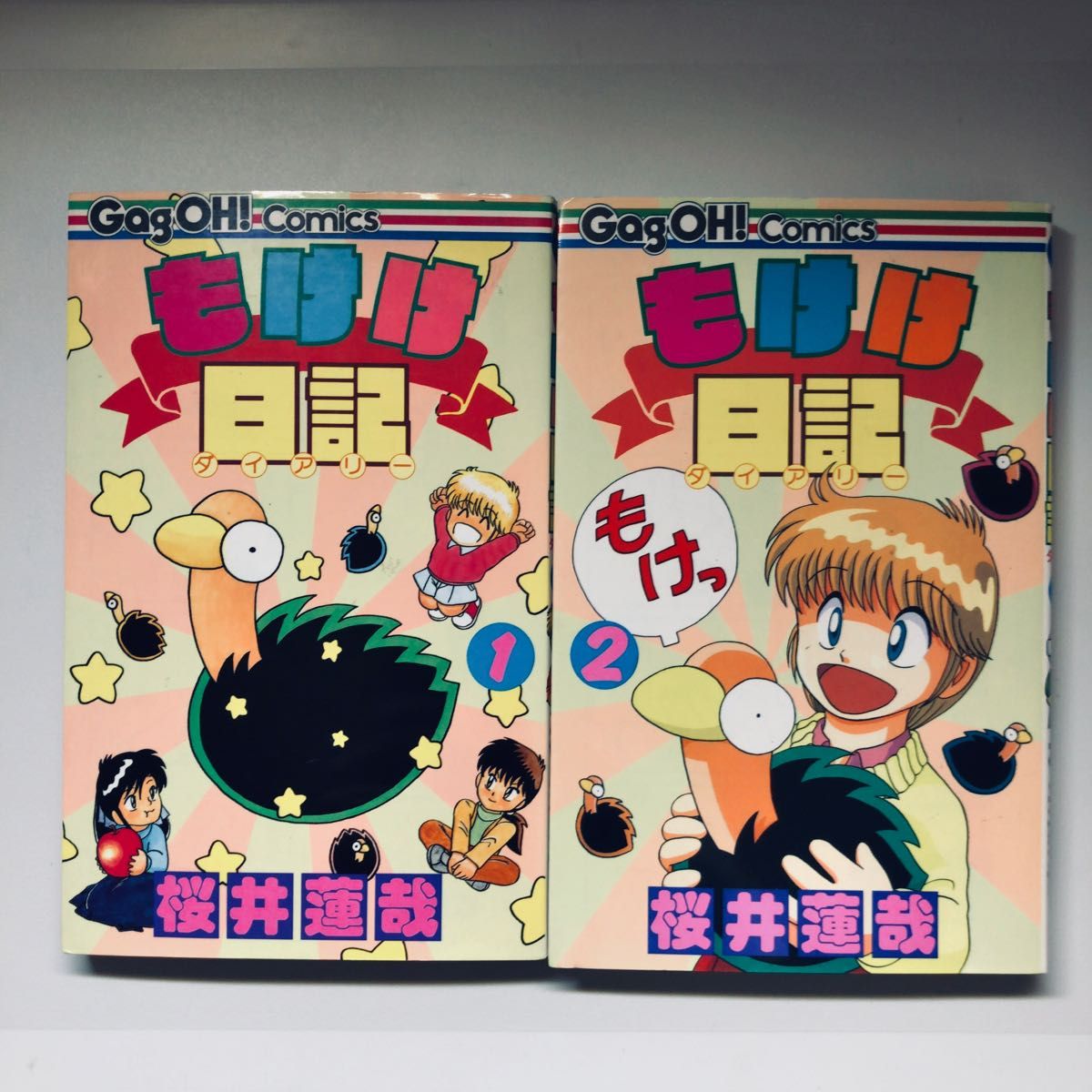 もけけ日記 もけけダイアリー 桜井蓮哉 エニックス 全2巻セット