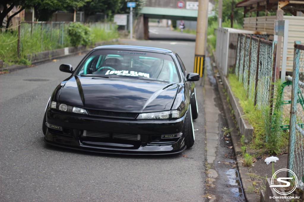 小★　S-CHASSIS ラウンド　赤　ステッカー AU USDM エスシャーシ　シルビア 180SX 240SX S12 S13 S14 S15 PS13 RPS13_画像3