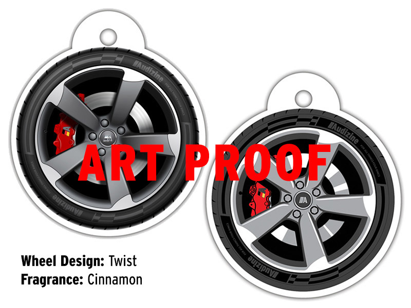 Audizine.com воздушный свежий na-*Twist Wheel with Cinnamon Scent* USDM AUDI Audi Gin 