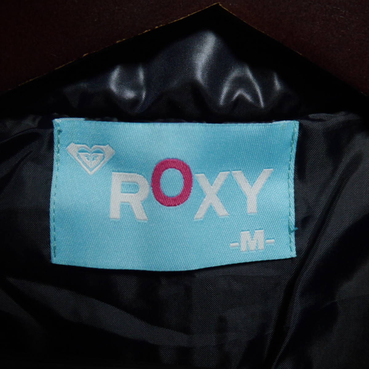 A584 ◇ ROXY | ロキシー　フード付きジャンパー　黒　中古　サイズＭ_画像8