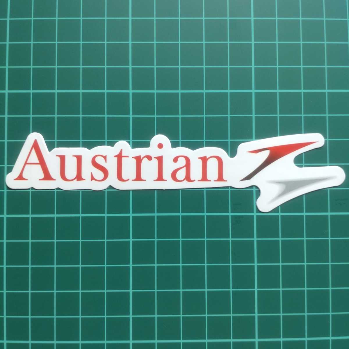 オーストリア航空 航空会社 防水ステッカー シール_画像1