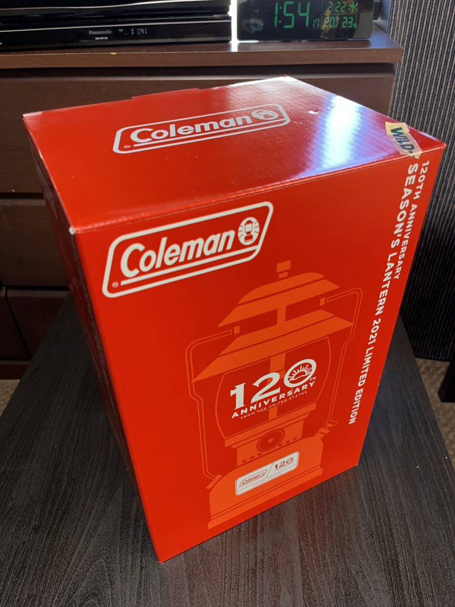 未使用】 【限定品】 Coleman コールマン 120th アニバーサリー