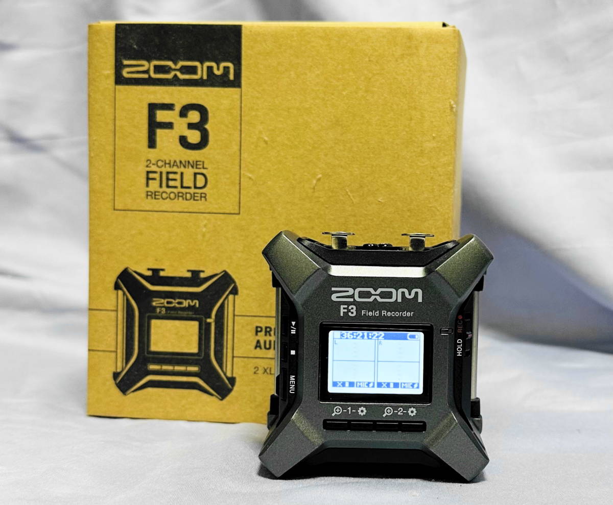 ZOOM F3 フィールドレコーダー 32bit & L730memsマイクセット ZOOM F3 フィールドレコーダー 32bit & L730memsマイクセット