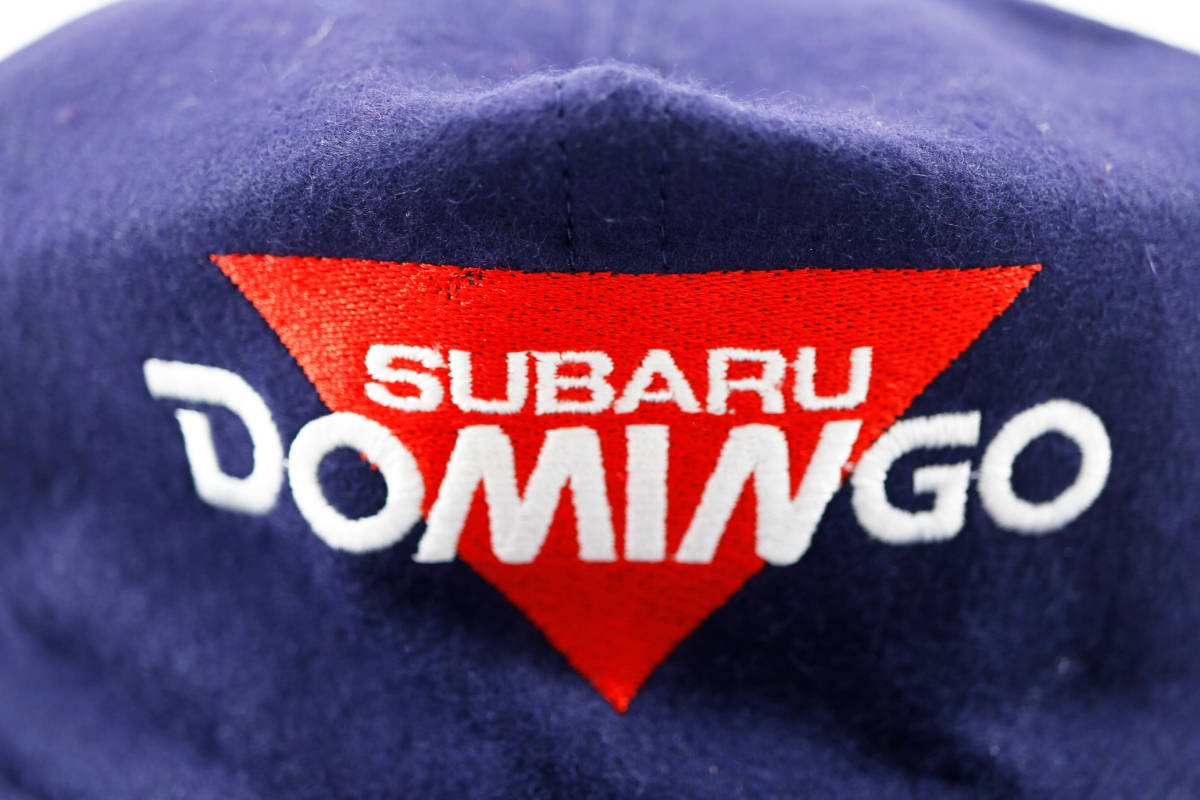 ■稀少 富士重工「SUBARU DOMINGO」キャップ 当時物 帽子 _画像2