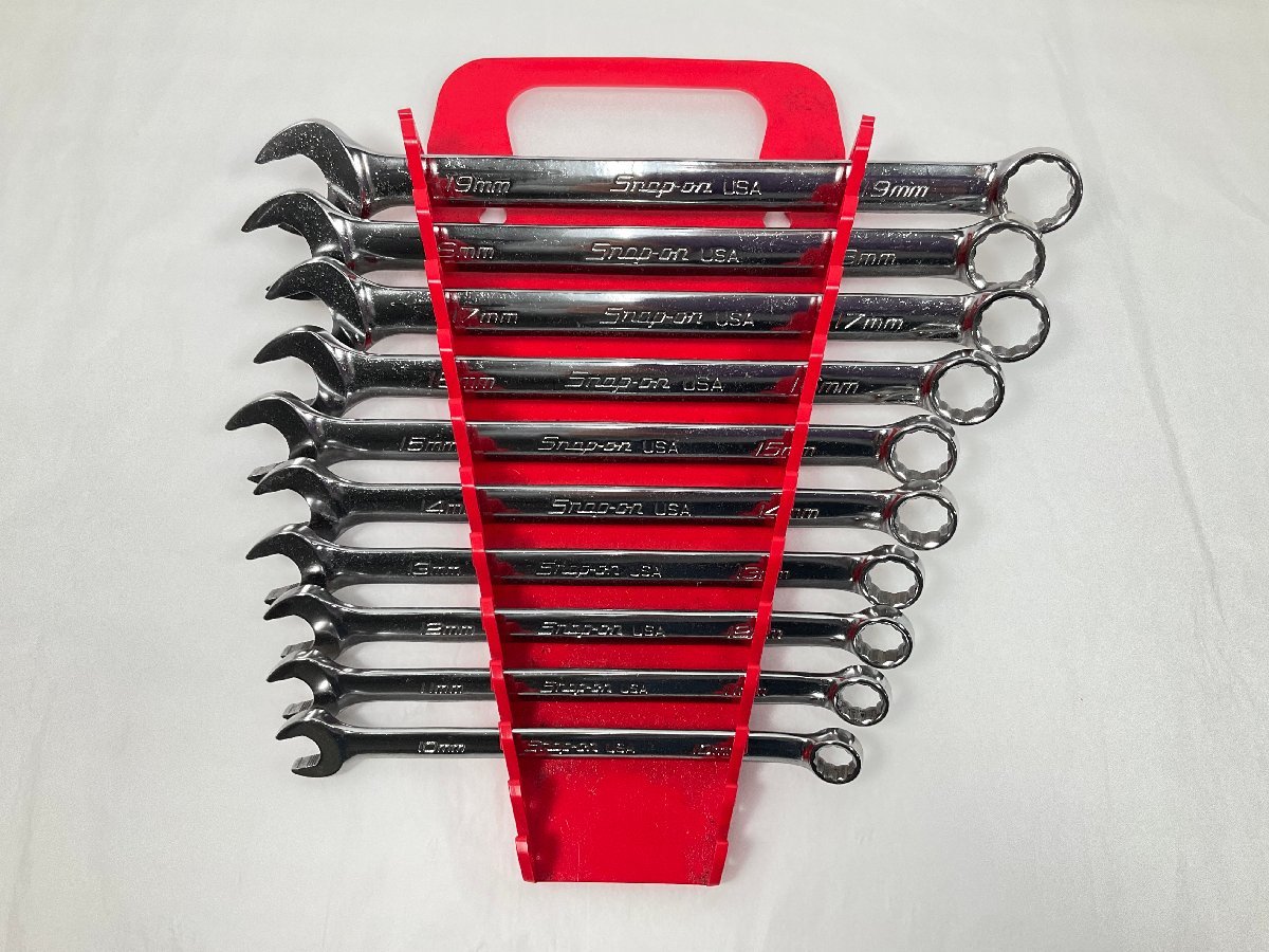 全国宅配無料 Snap-on SOEXM 10本セット コンビネーションレンチ