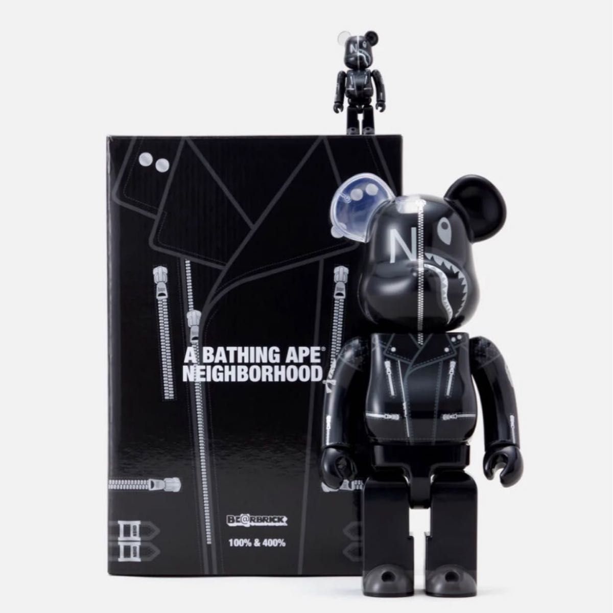 美品 【新品未開封】A ベアブリック BE@RBRICK BATHING APE(R) APE