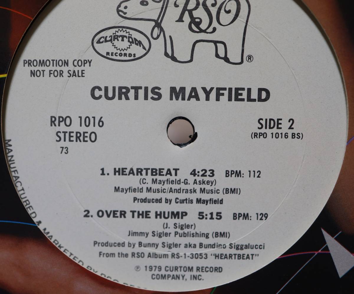 【廃盤12inch】Curtis Mayfield / Tell Me, Tell Me (How Ya Like To Be Loved)_画像2