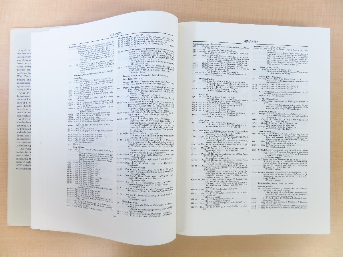 A Short-Title Catalogue of Books Printed in England-』(全3冊揃)ロンドン刊 インキュナブラ( 初期印刷本)+西欧古版本書誌目録 アート・エンターテインメント A Short-Title Catalogue of Books Printed in England-』(全3冊揃)ロンドン刊 インキュナブラ( 初期印刷本)+西欧古版本書誌目録 アート・エンターテインメント