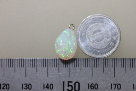  compound opal ( Kyocera made ) pendant charm ④