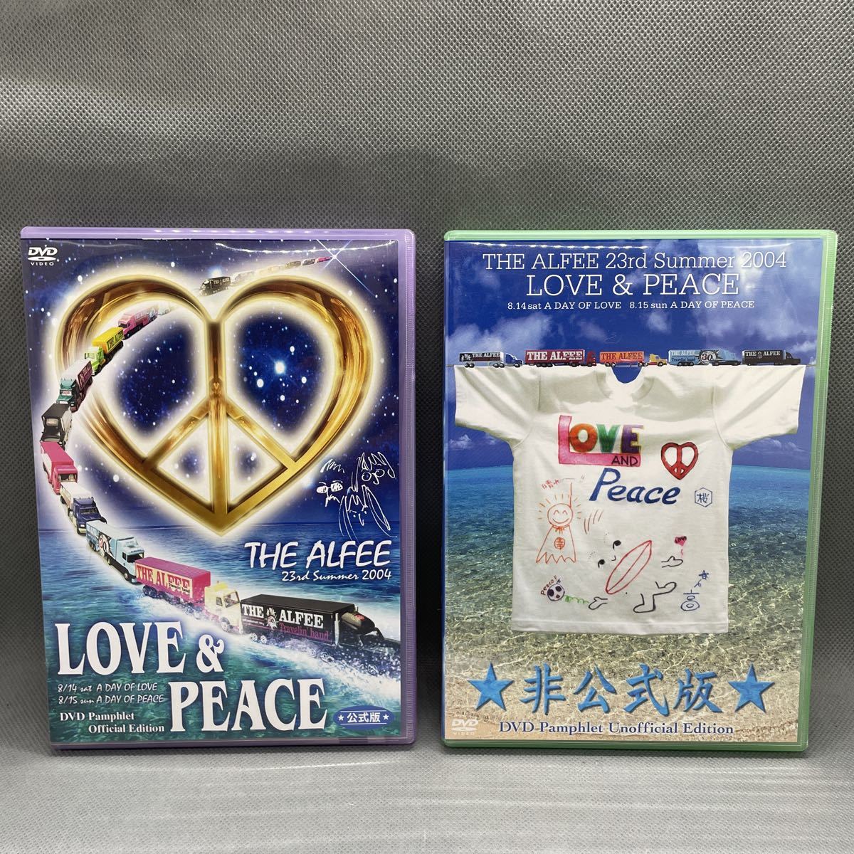 THE ALFEE 2004 LOVE＆PEACE DVD2枚セット - ミュージック