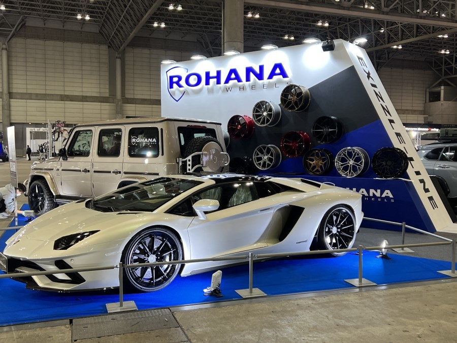 4本セット Rohana RFX11 20x9.0J +35 20x10.0J +40 5/114.3 ブラッシュドチタニウム LIONHART LH-FIVE 245/35R20 285/30R20 TESRA_画像5