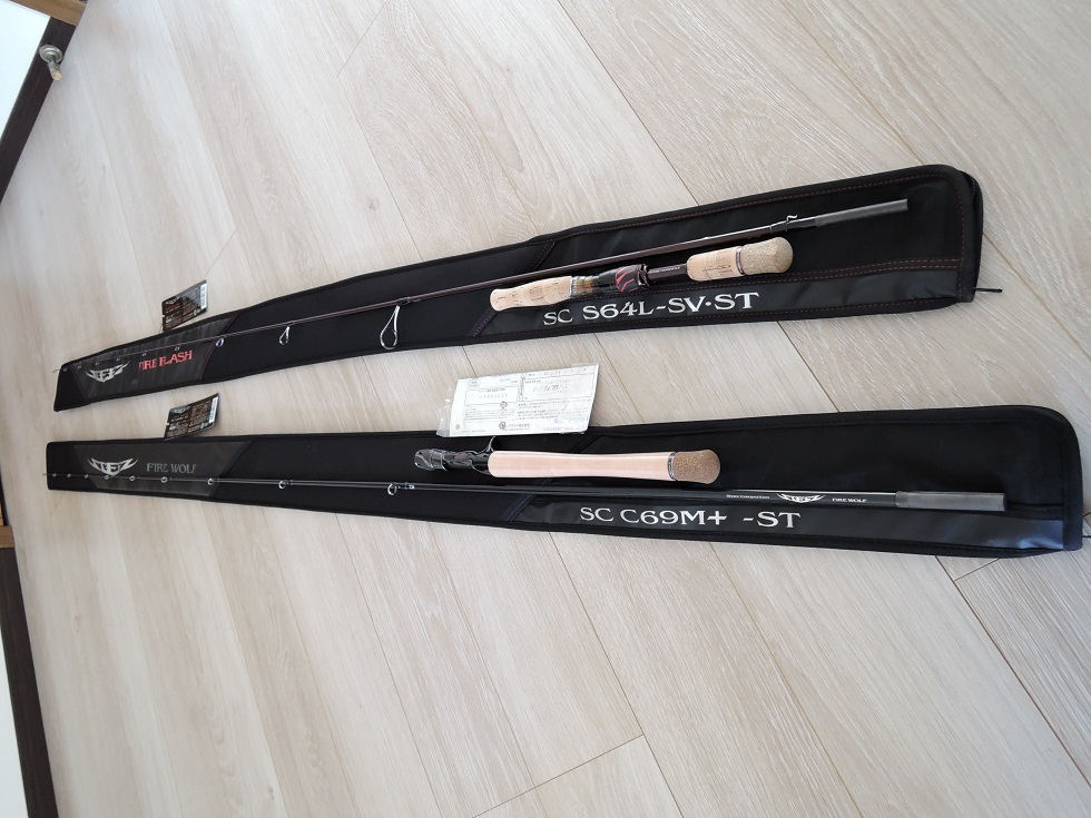 訳あり ST様専用!! SC Daiwa C69M+-st FIRE 22 WOLF Joint - www