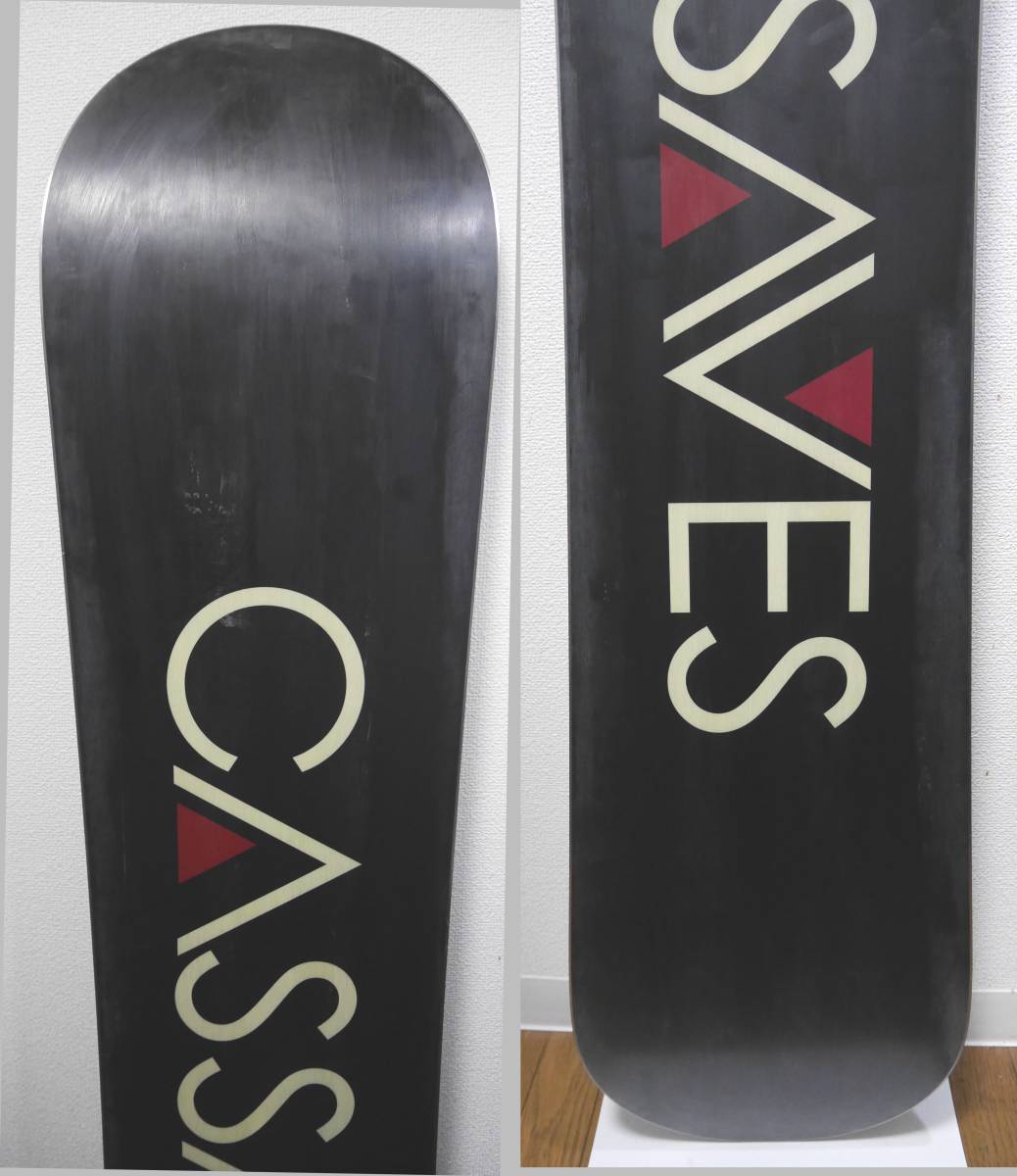 美品 CASSAVES BANKS 155cm スノーボード 2019-
