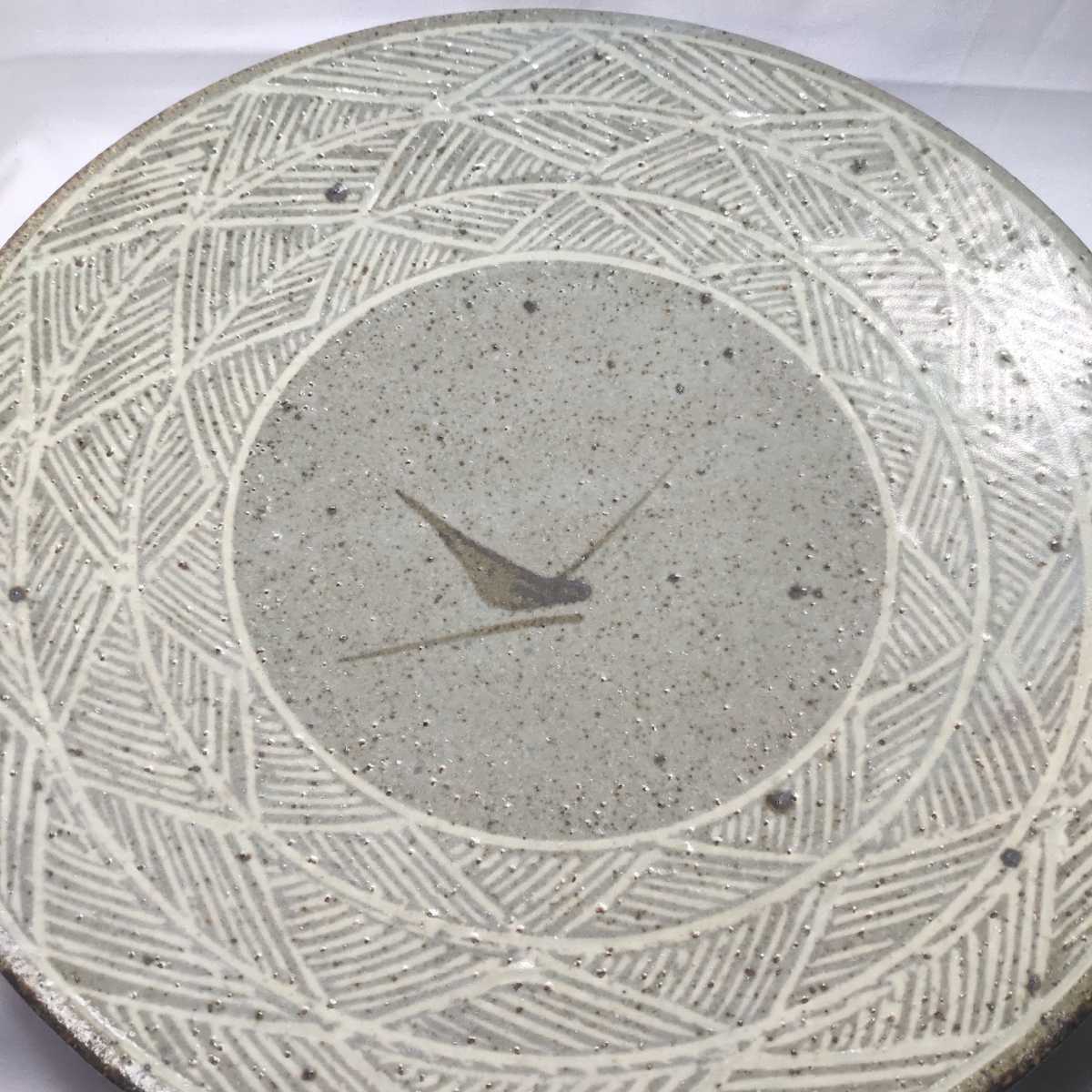 島岡達三 皿 人間国宝 真作珍品 浜田庄司 共箱 未使用保管品