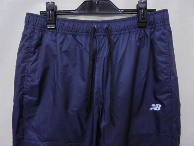 【KCM】z-new-184-XL★新品★【ニューバランス】レディース　ウインドパンツ 裏メッシュ　JWPP9984　ネイビー　サイズ XL_画像2