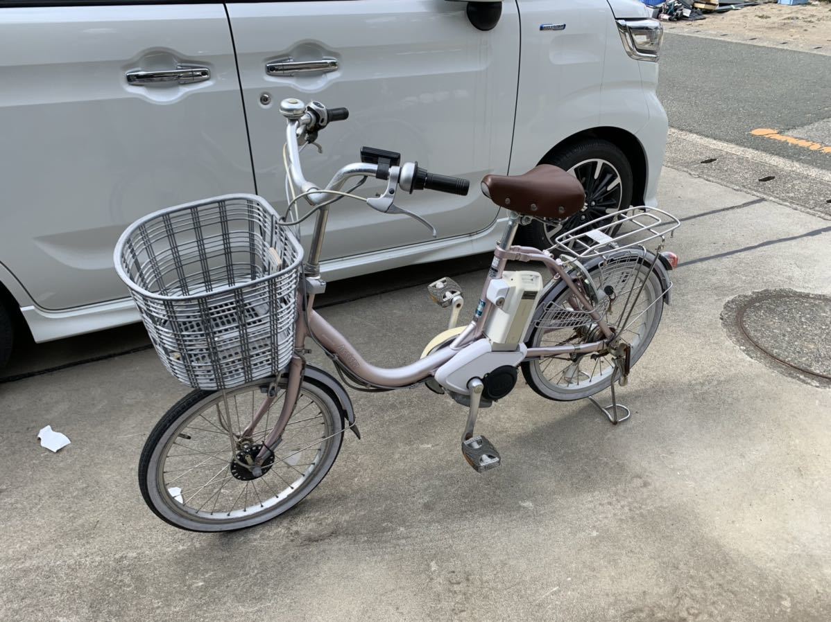バッテリー 電動アシスト自転車 ブリヂストン 20インチ 直接引き取り