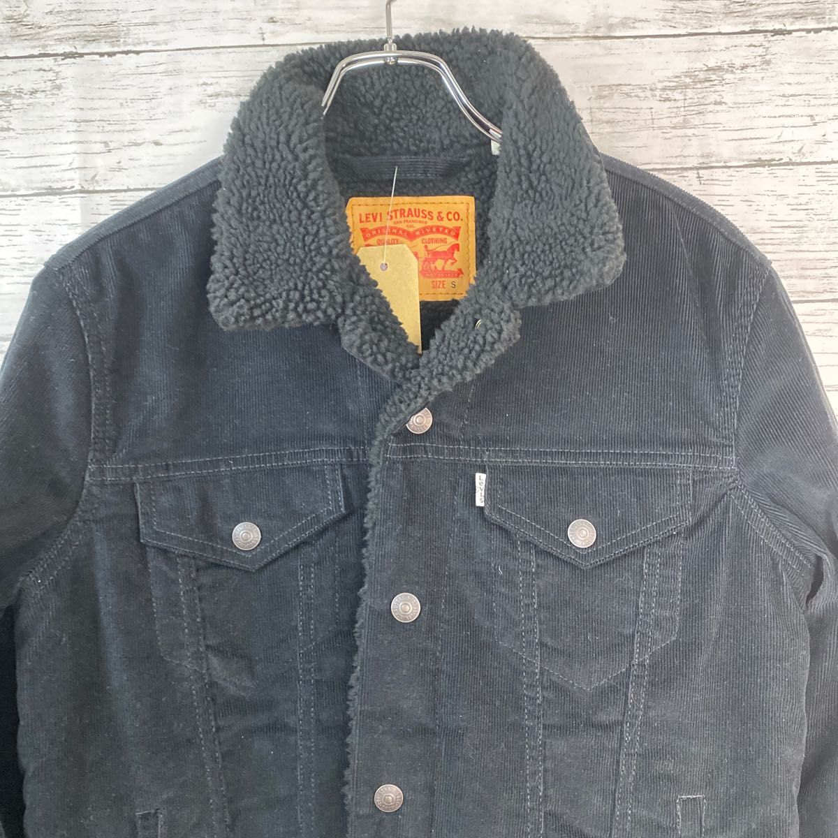 タグ付き良品 Levi's/リーバイス コーデュロイボアジャケット タグ付き良品 Levi's/リーバイス コーデュロイボアジャケット