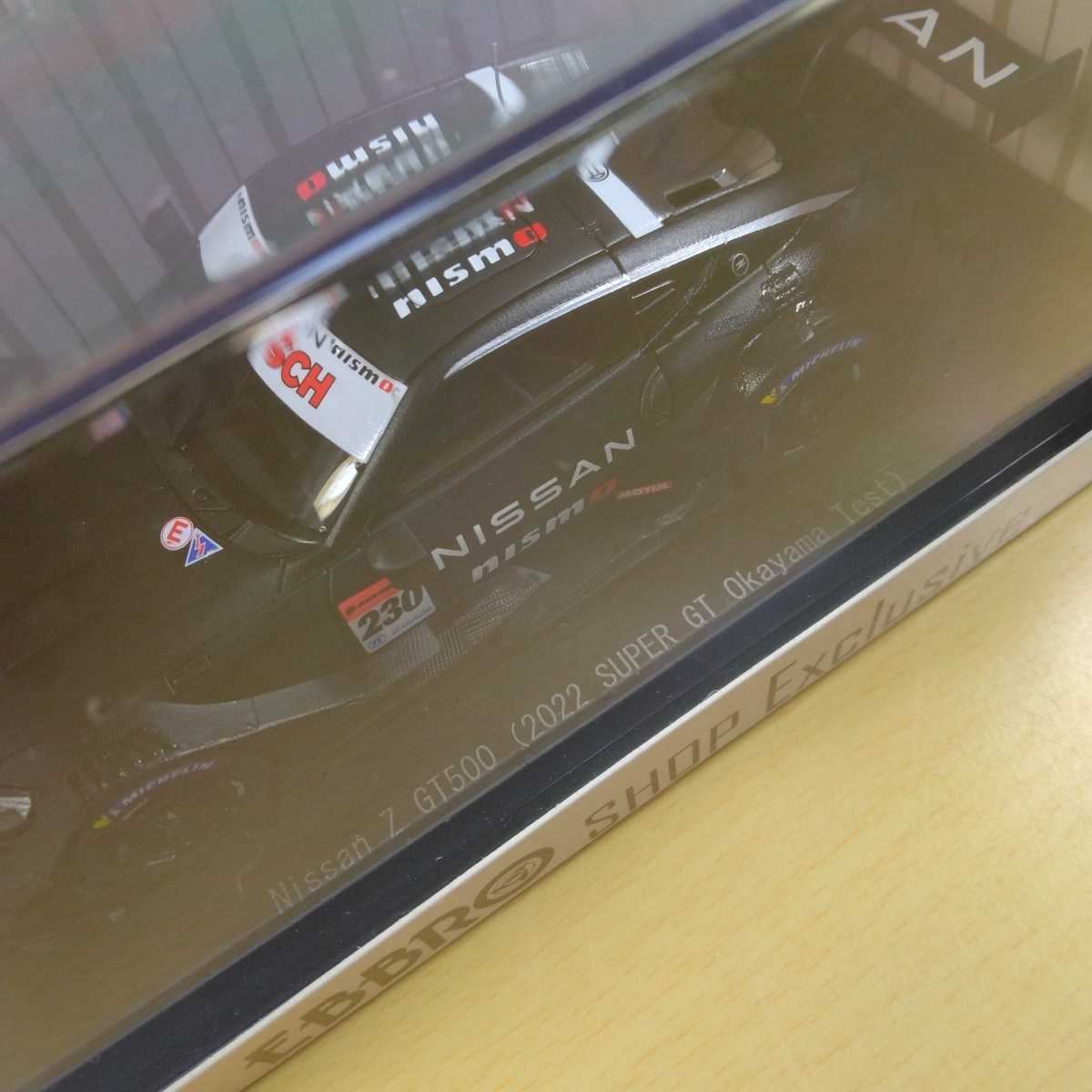 定番人気! 1 43 エブロ NISSAN Z GT500 2022 岡山No.230