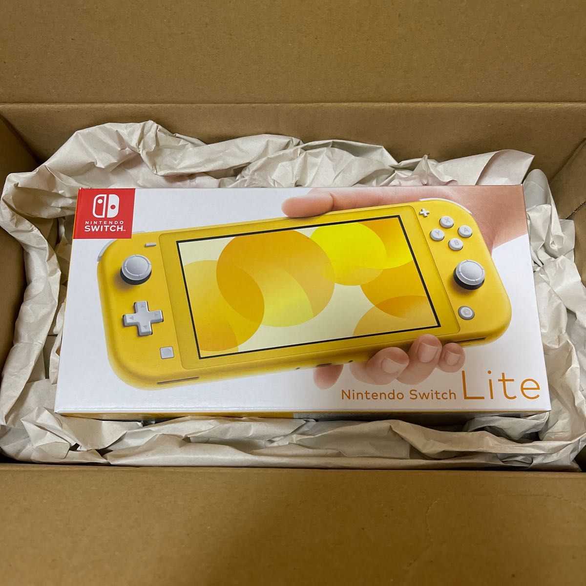 購入品！新品未開封 Nintendo Switch Lite イエロー 店舗印無し 時間以内発送