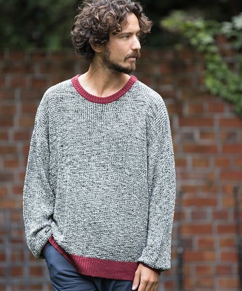 TMDL Loose Switch knit pullover ニット　カンビオ