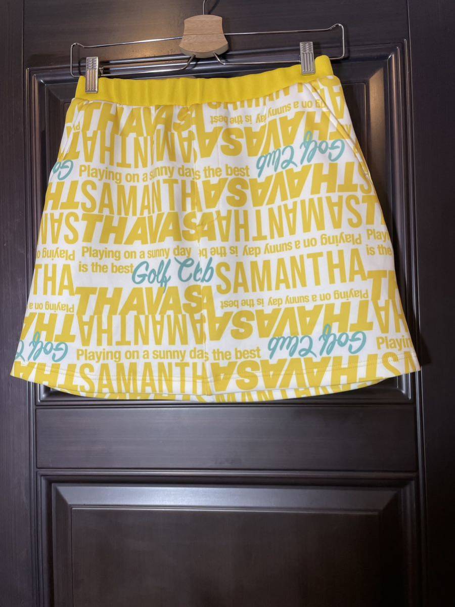 ◇UNDER25 Samantha Thavasa(サマンサタバサ アンダー25)のロゴプリントスカート