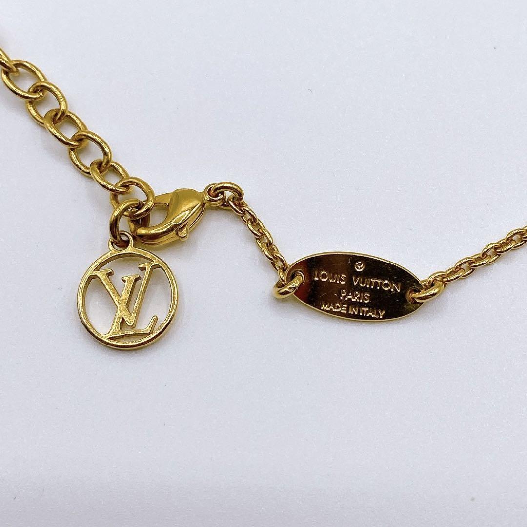 Shop Louis Vuitton 2022 SS Lv chain links necklace (M69987) by