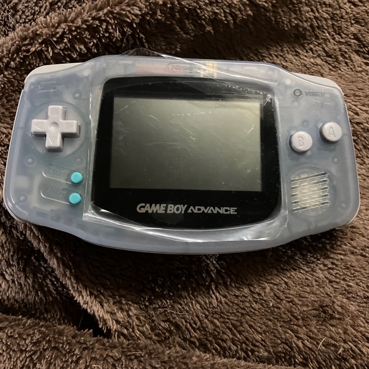 ゲームボーイアドバンス本体 ミルキーブルー 中古メンテ済 GBA 任天堂