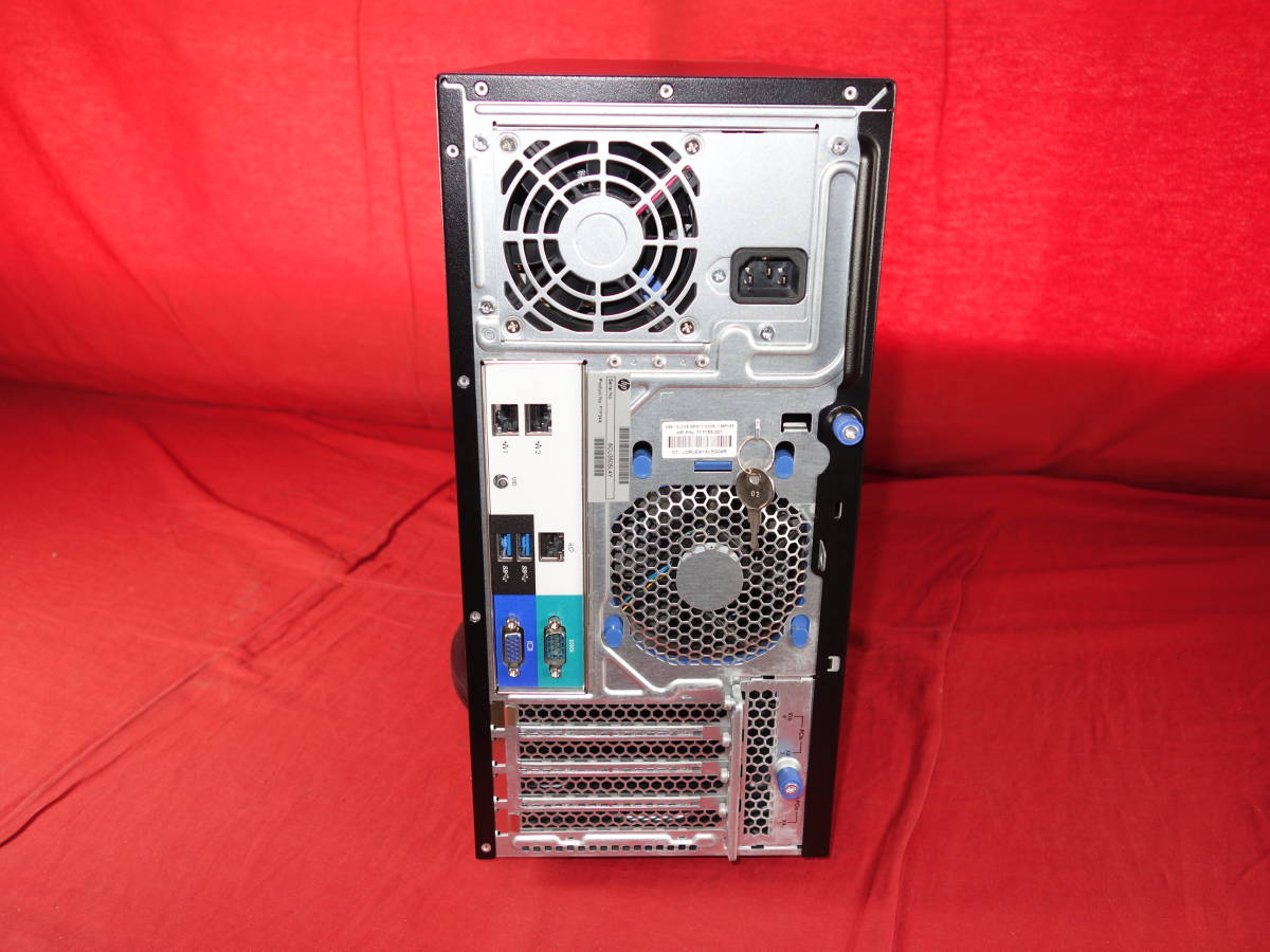 HP ProLiant ML310e Gen8 HDDなし v2 メモリ8GB タワー型サーバ OSなし