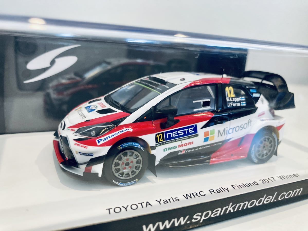 スパーク 1/43 トヨタ ヤリス WRC 優勝 ラリー モンツァ 2021 オジェ