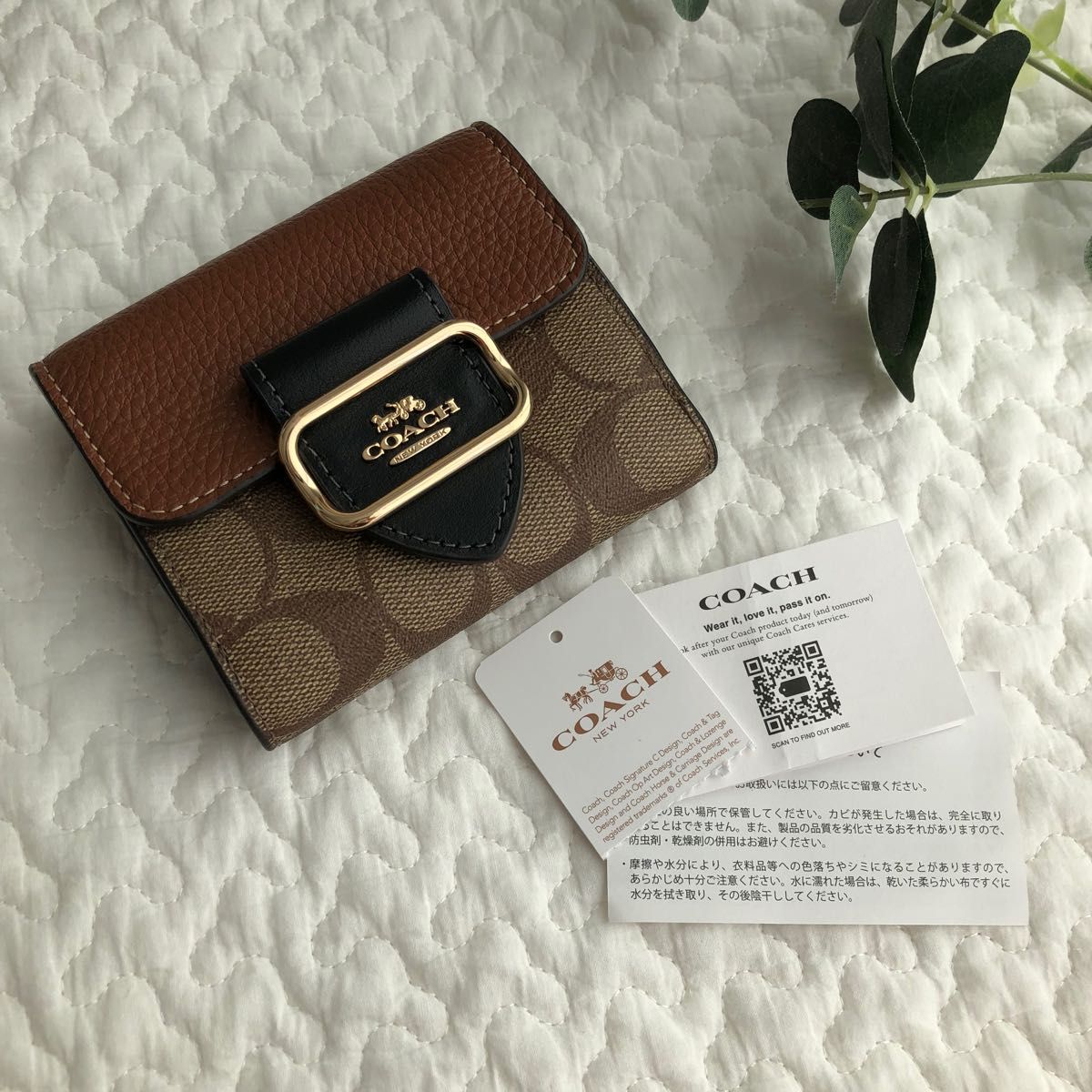 Coach モーガンウォレット 2つ折り財布 正規品 折り財布 | endageism.com
