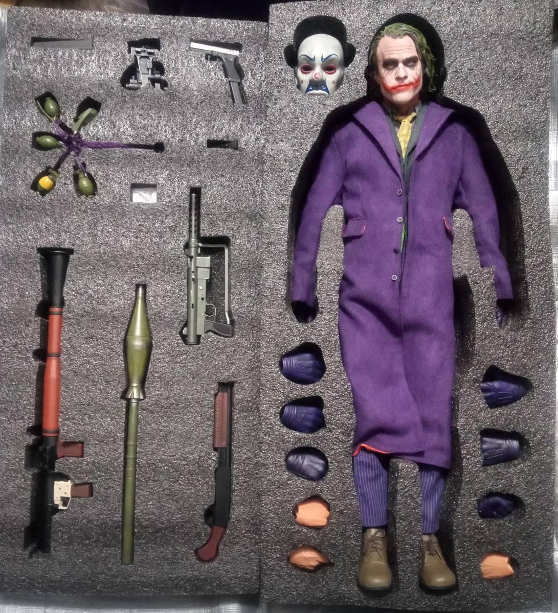 ○新品 1/4 45cm JOKER アクションフィギュア ジョーカー ○新品 1/4 45cm JOKER アクションフィギュア ジョーカー
