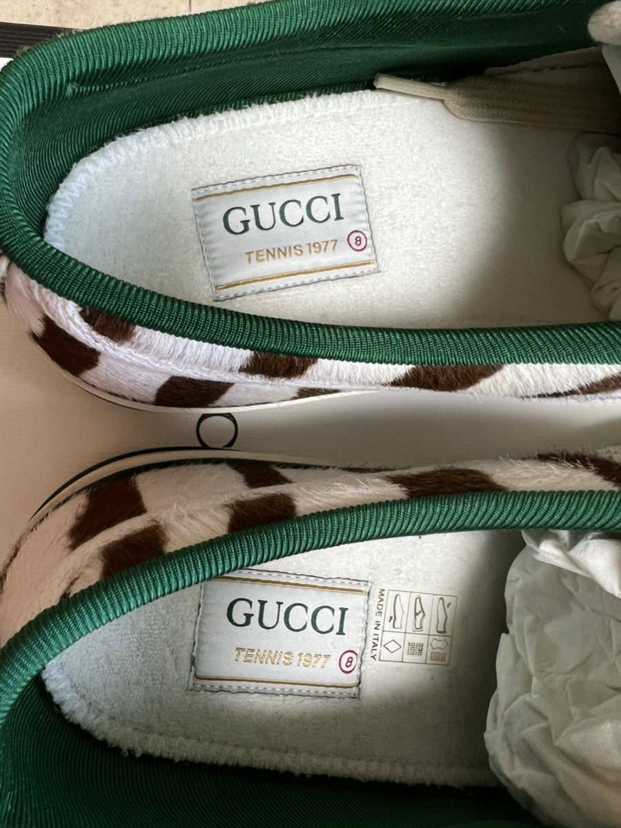 GUCCI グッチ Tennis 1977 スニーカ　靴サイズ:8 26cm〜27cmメンズ新品未使用_画像3