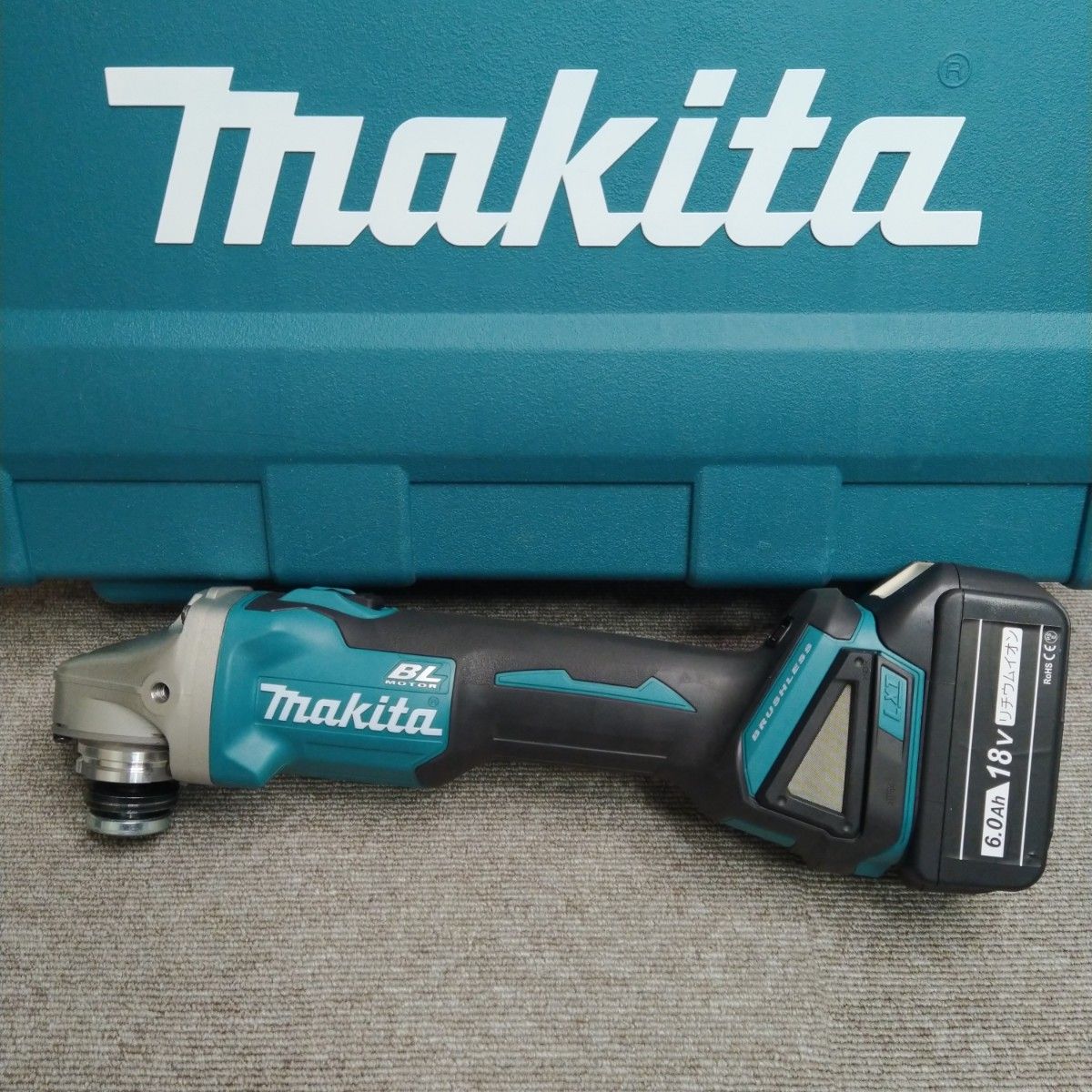 SALE/61%OFF】 マキタ makita 18V 充電式ディスクグラインダ フルセット 青 GA404DRGXN 1点 マキタ(makita) 18V 充電式ディスクグラインダ フルセット 青 GA418DRGX 1点