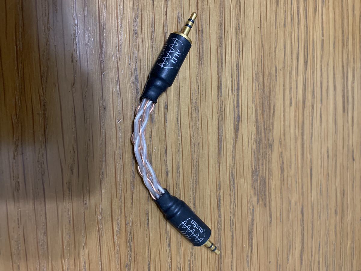 希少 黒入荷! ALO audio Reference 8 Mini to Mini ケーブル ケーブル
