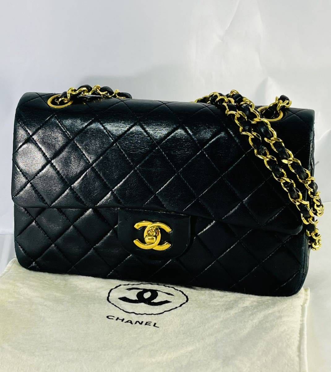 に値下げ! CHANEL シャネル マトラッセ ダブルチェーンダブルフラップ