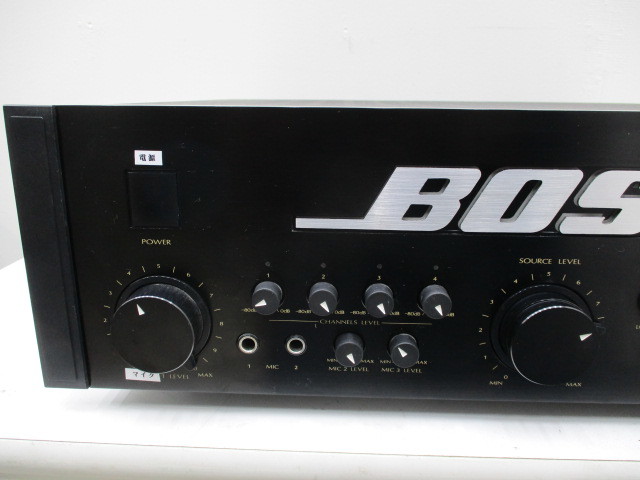 BOSE 4702-2 プリメインアンプ 4チャンネル オーディオ 自動撮影カメラ