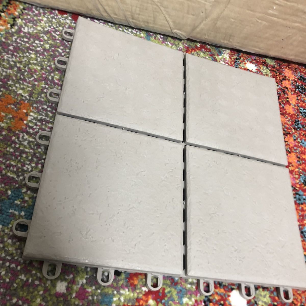 人気新品 クレガーレ プラスチックタイル バスケット/かご - www
