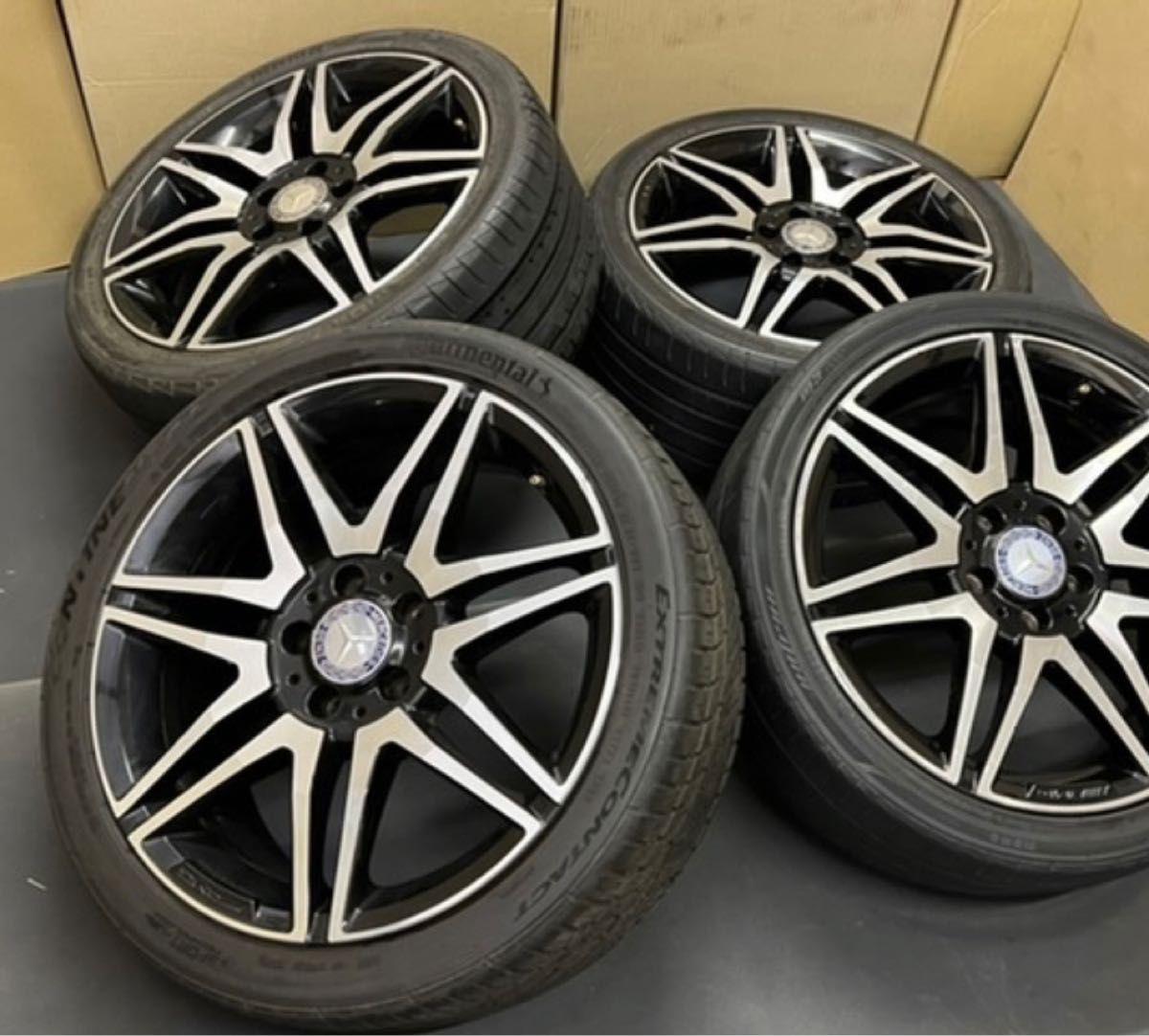 4本セットメルセデス ベンツ Cクラス W204 純正 AMG スポーツ
